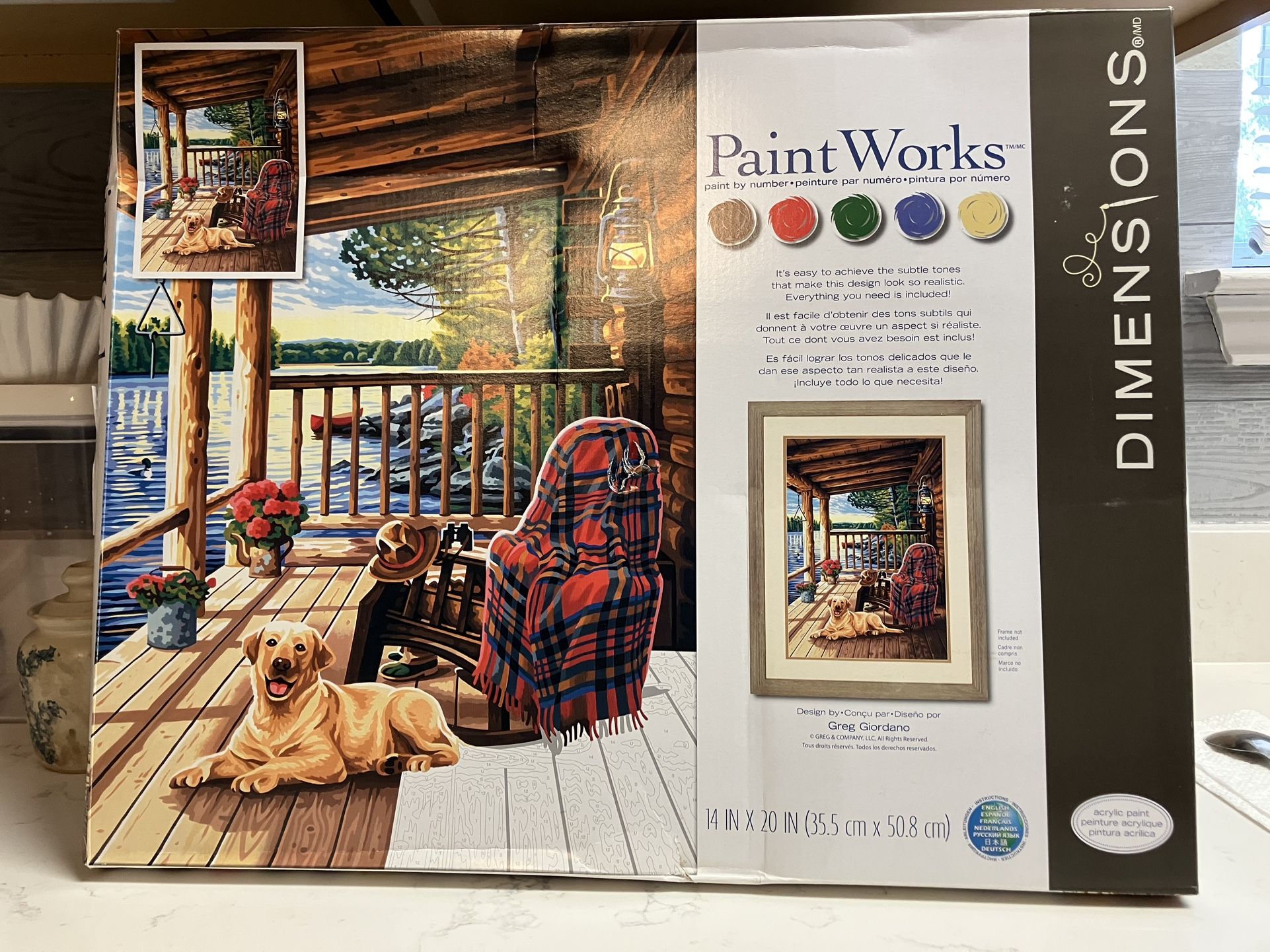 Dimensions Paint by Number Kit (new)