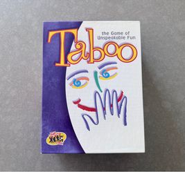 Taboo Board Party Game (like new)