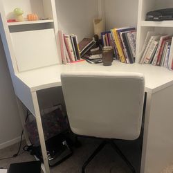 Crate and barrel desk/ Chain