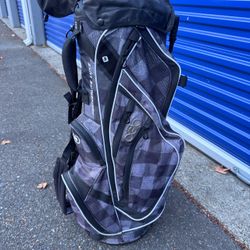 OGIO Featherlite Luxe Stand Golf Bag (Buffalo Plaid)