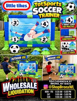 Little Tikes TotSports Soccer Trainer Set