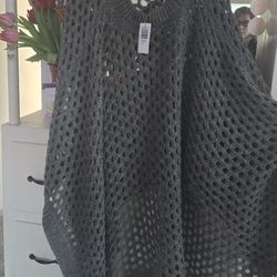 Knitted Poncho