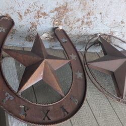 Texas Metal Star Decor 