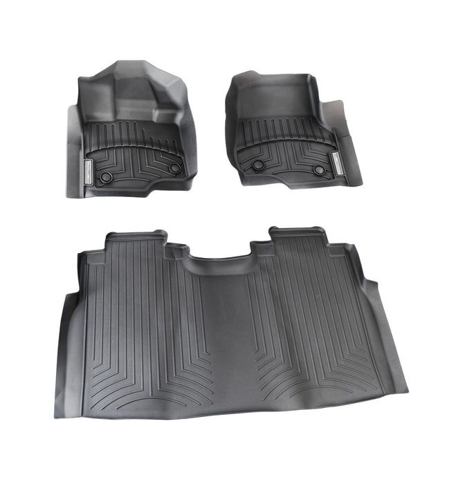 Ford 2015-2025 F-150 Roush Brand WeatherTech Floor Mats ( Super Crew 3 Pieces)