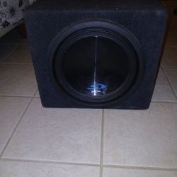 Alpine Series s 12 Inch Subwoolfer