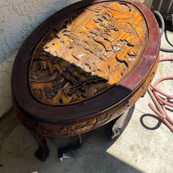 Wooden Table. Made By  Hand