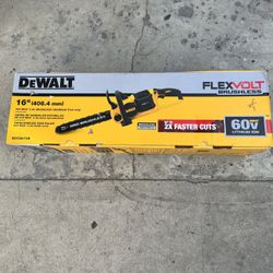 DEWALT 16 in. 60V MAX Lithium-Ion Cordless FLEXVOLT Brushless Chainsaw (Tool Only)