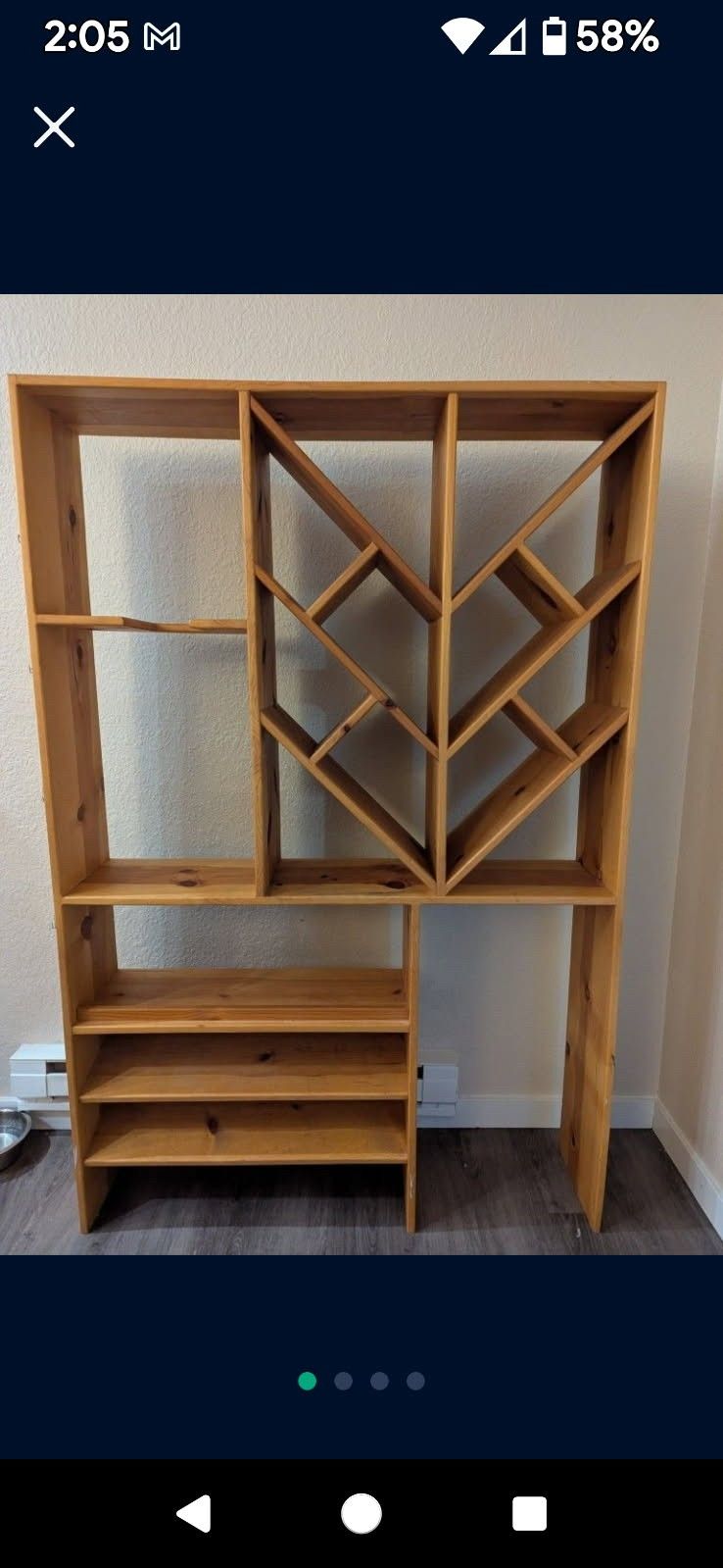 Wine Rack Book Shelf