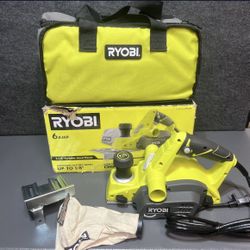 RYOBI 6 Amp Corded 3-1/4 in. Hand Planer with Dust Bag