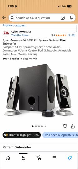 Bass & Speakers