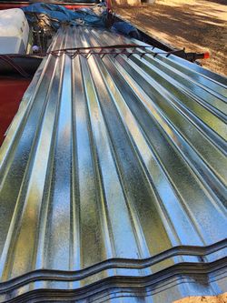 10' galvanized corrugated sheeting