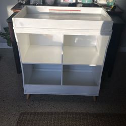 Delta changing Table / Kids Cubby Storage