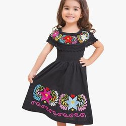 Girls Mexican Dress