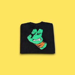 Santa Cruz Skateboards teenage mutant ninja turtles Michelangelo t-shirt black small 