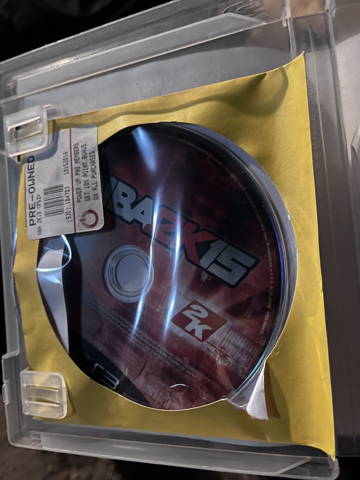NBA 2k For PS3