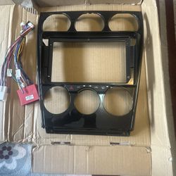 2DIN Car Stereo Radio Fascia Bezel For 6 2004-2016 CBK