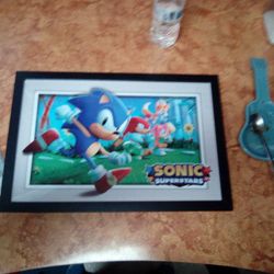 Sonic The Hedgehog Toys And Poster And Rc Cars