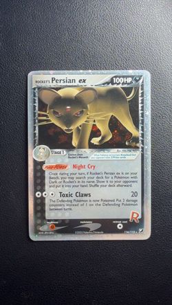 Team Rockets Persian ex (MINTIEST💎)