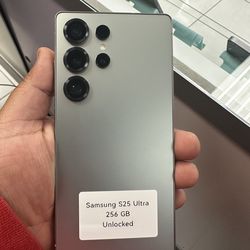 Samsung S25 Ultra 256GB Unlocked Cash or $50 Down