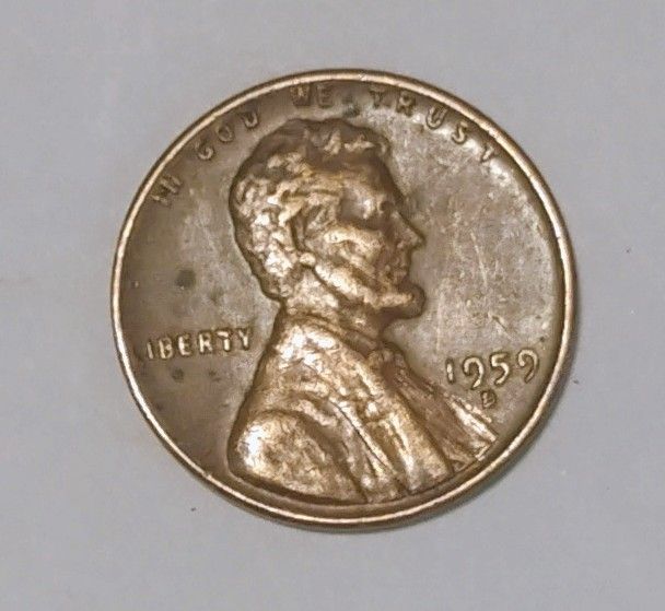 1959 D Lincoln Penny