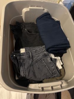 Clothing, makeup, shoes