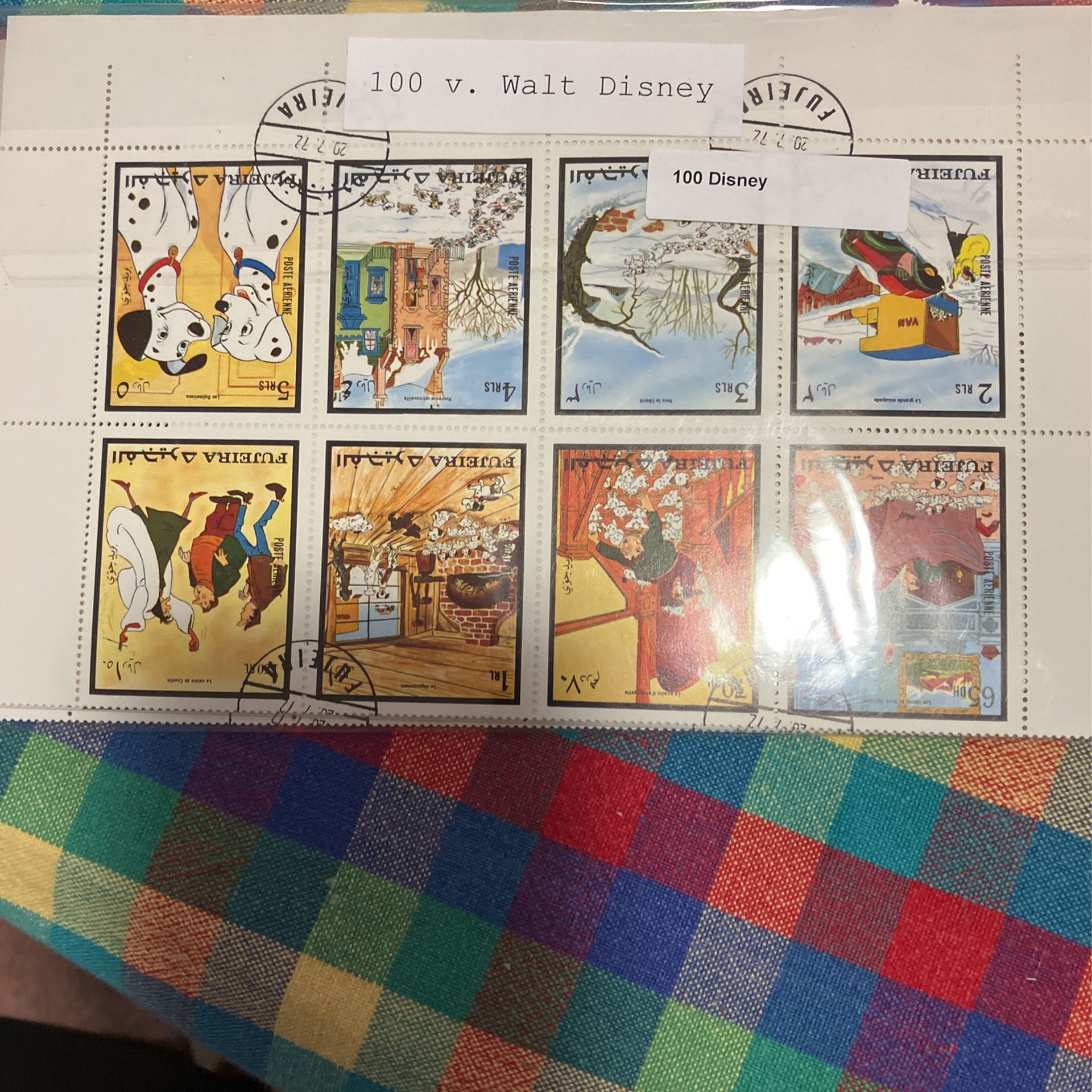 ANYONE COLLECT DISNEY STAMPS
