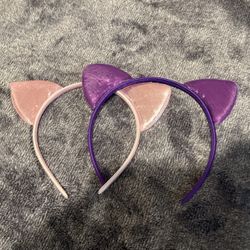 2 Cat Head Band  Girls 
