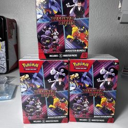 Destined Rivals Booster Bundle Pokemon Cards 