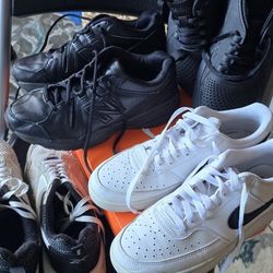 Nike shoes for boys, size 8, and three more pairs as a gift, sizes 7-8