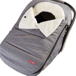 Skip Hop Winter Car Seat Cover, Stroll & Go, Heather Grey