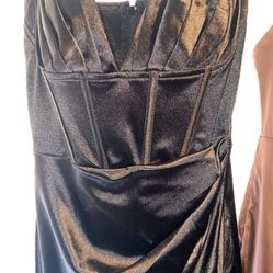 Black Silk Dress