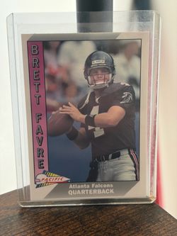 1991 Pacific Brett Favre Rookie Card #551 – Atlanta Falcons