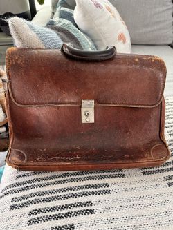 Cole Haan Men’s leather brief case bag Vintage