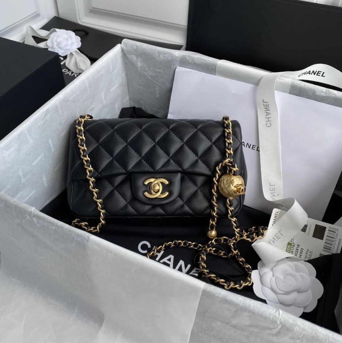 CHANEL PEARL CRUSH MINI FLAP BAG