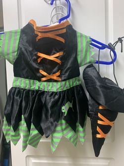 Pet Costume Witch Size Small