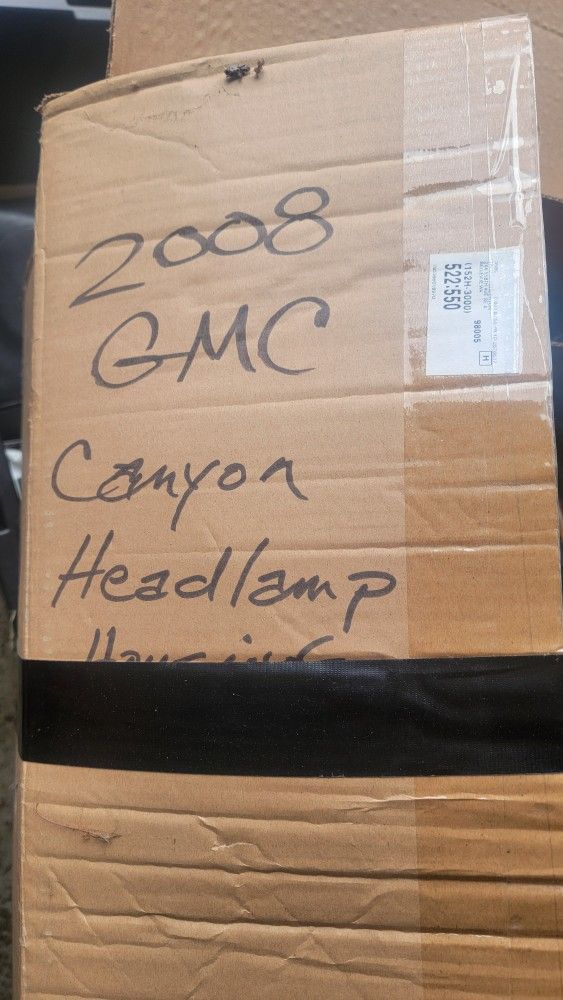 2008 GMC CANYON HEADLIGHTS AND MARKERS