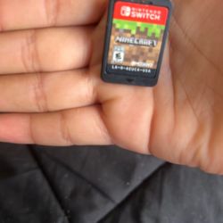 Nintendo Switch Minecraft Cartridge