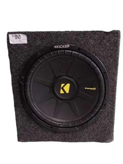 Kicker Comps Black Car Sub-Woofer