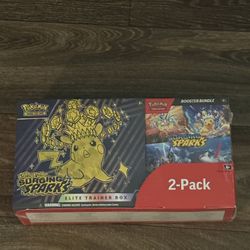 Pokemon TCG Surging Sparks 2pk