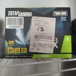 Zotac gaming RTX 3050 twin edge