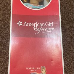 American girl doll 18 inch  excelent constion in box