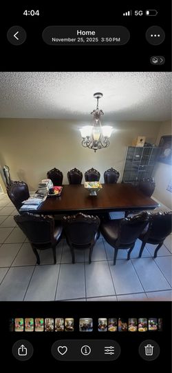 10 seat Dining room table