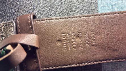 Gucci belt (pick up only)