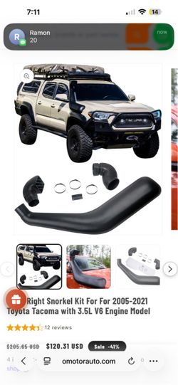 Tacoma snorkel 05-21