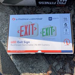 Lithonia Lighting Led Exit Sign