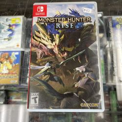 Monster Hunter Rise Switch $40 Gamehogs 11am-7pm