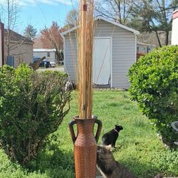 Kirkland Woven Tall Vase With Original price tag