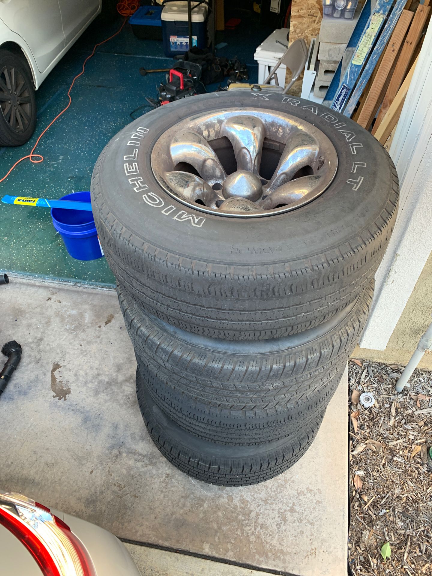 FREE Wheels and Tires off my Toyota Tundra! Fits most Toyota trucks/SUVs