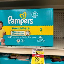Pampers $20 