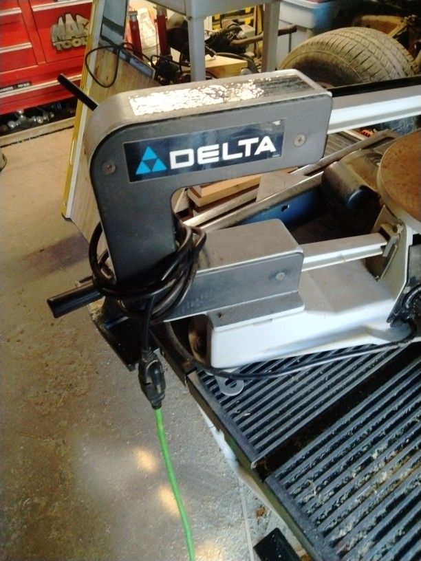 Delta Variable Speed Strokes Saw Fairly Been Used Been Setting In Storage
